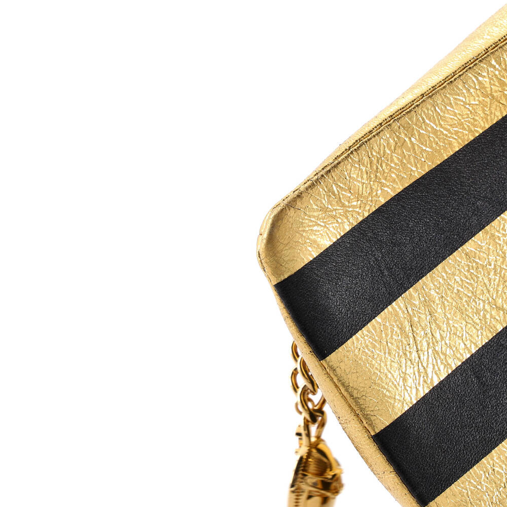 Chanel Kheops Pyramid Bag Striped #224373C35B - Picture 6 of 8